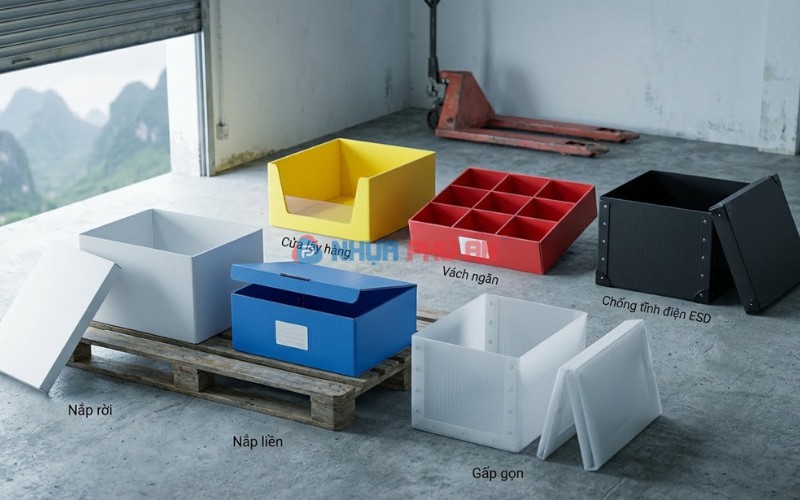 6 mẫu thùng Danpla