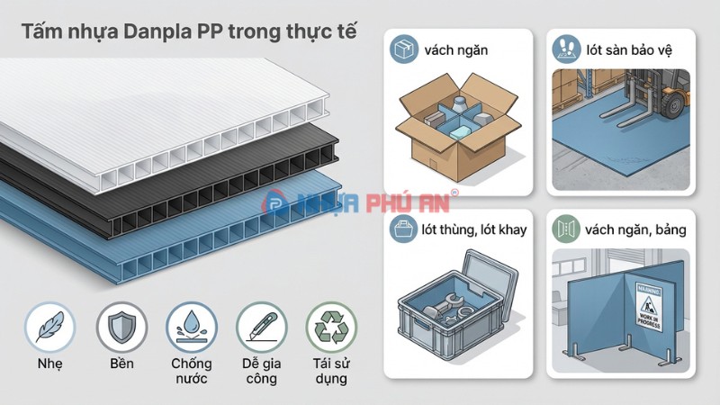 Danpla PP: cấu trúc và ứng dụng