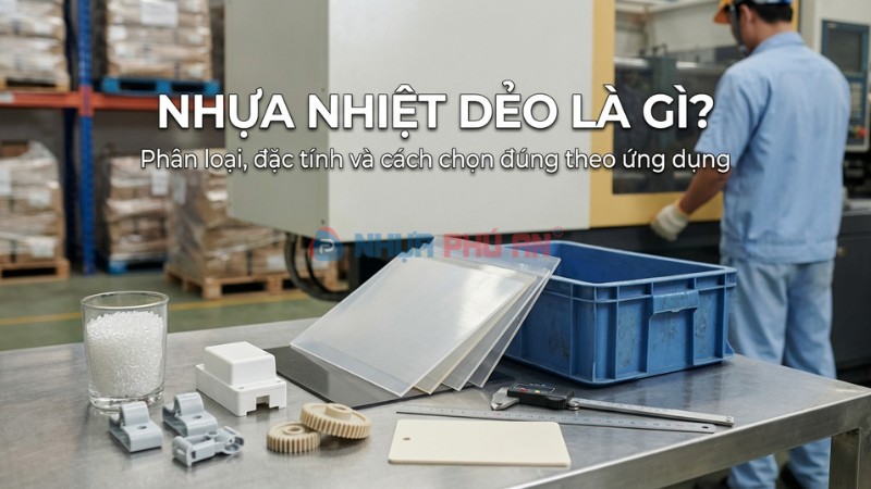 Nhựa nhiệt dẻo là gì? Phân loại, đặc tính và cách chọn đúng theo ứng dụng