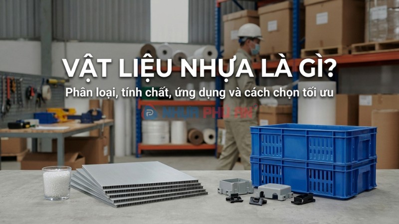 Vật liệu nhựa là gì và các nhóm nhựa phổ biến hiện nay