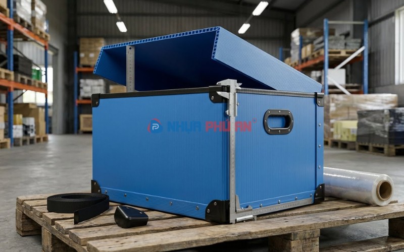 Báo giá thùng nhựa danpla tại Điện Biên