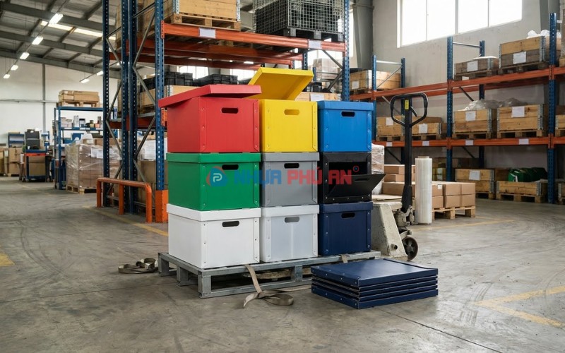 Các mẫu thùng nhựa danpla bán chạy tại Điện Biên