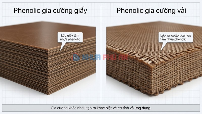 Cấu tạo tấm phenolic gia cường