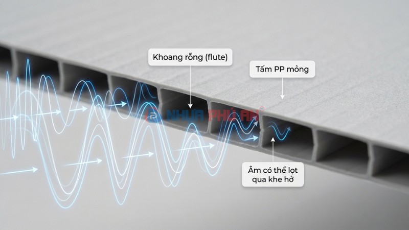 Cấu trúc danpla khoang rỗng và truyền âm
