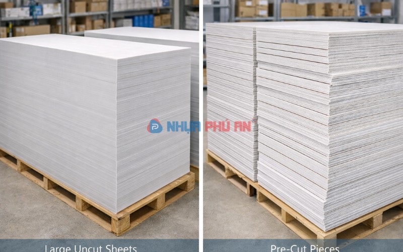 Nên mua tấm Danpla nguyên tấm hay cắt sẵn? Hướng dẫn chi tiết