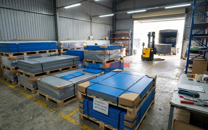 Báo giá tấm nhựa Danpla tại An Giang