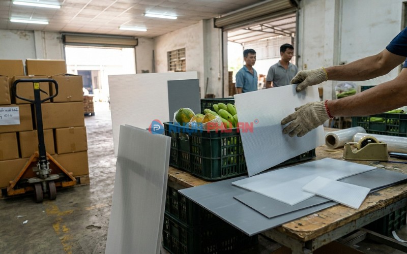 Báo giá tấm nhựa danpla tại Gia Lai