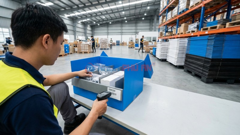 Khách hàng nói gì sau 30 ngày dùng thùng Danpla tại kho vận