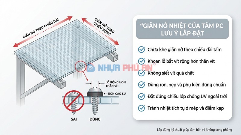 nhựa pc có chịu được nhiệt không