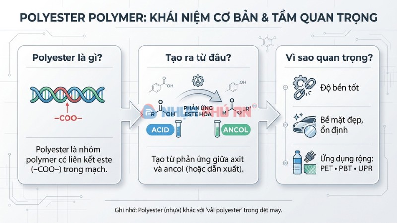 Khái niệm nhựa polyester