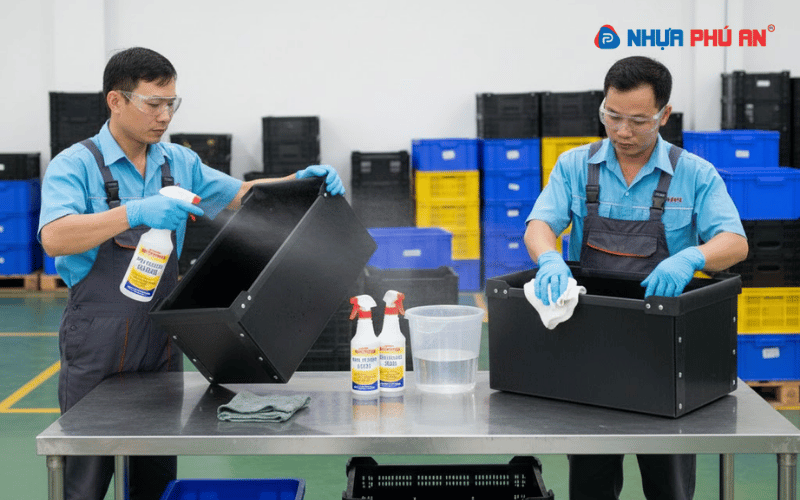 lam-sao-de-ve-sinh-thung-nhua-danpla-dung-cach-2