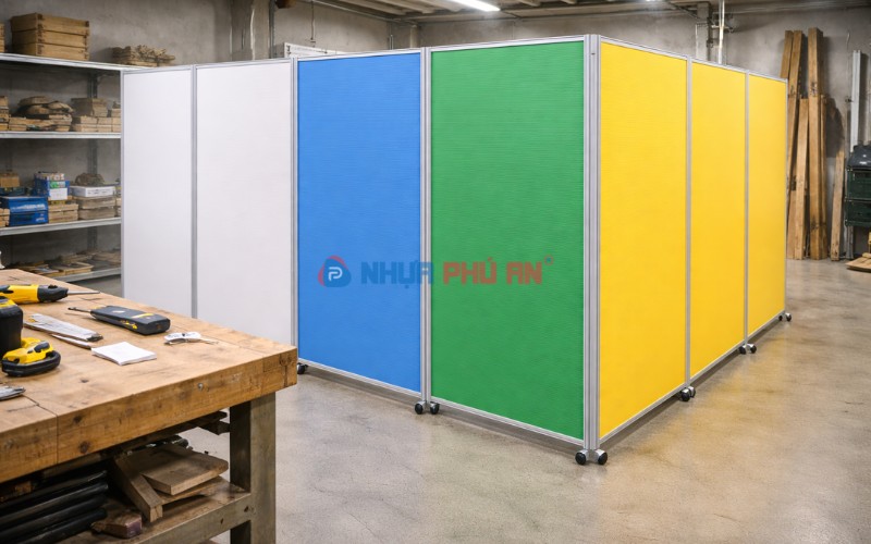 Khi nào nên dùng tấm nhựa danpla làm vách ngăn chống bụi