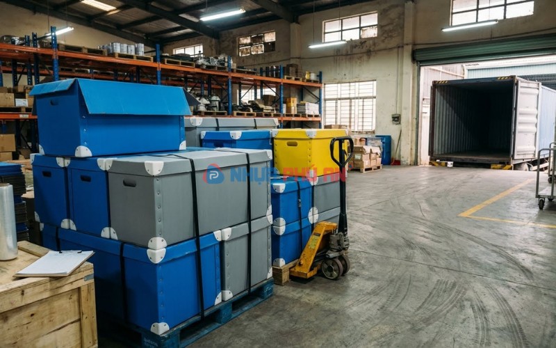 Đặt mua thùng nhựa Danpla tại Điện Biên – Giao tận nơi, hàng chuẩn mẫu