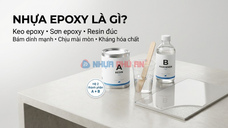 Nhựa epoxy là gì? Các ứng dụng thường thấy của nhựa epoxy