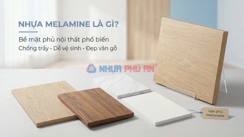Nhựa Melamine Là Gì? Cấu Tạo, Đặc Tính, Ứng Dụng Và Cách Chọn Bền