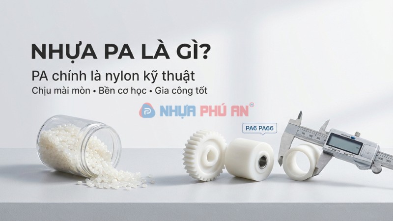 Nhựa PA Là Gì? PA6, PA66 Khác Nhau Thế Nào Và Ứng Dụng Thực Tế
