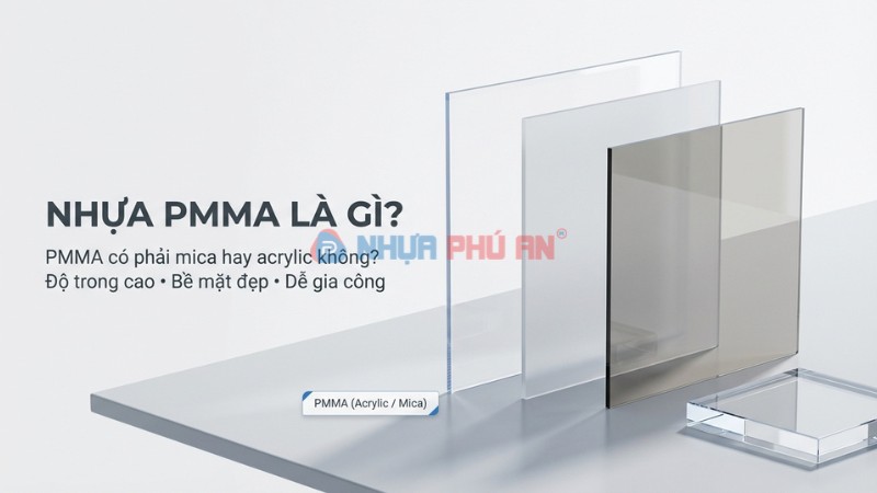 Nhựa PMMA là gì? Có phải mica hay acrylic không?