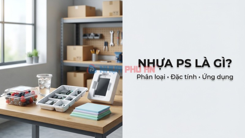 Nhựa PS là gì? Phân loại, đặc tính, ứng dụng và lưu ý khi lựa chọn