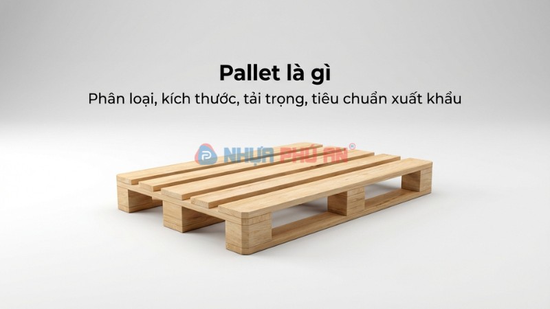Pallet là gì? Phân loại, kích thước, tải trọng và cách chọn đúng nhu cầu