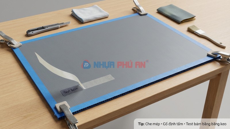 Ảnh hướng dẫn sơn Danpla