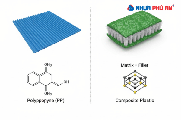So sánh Danpla và nhựa Composite - Đặc điểm kỹ thuật và giá thành
