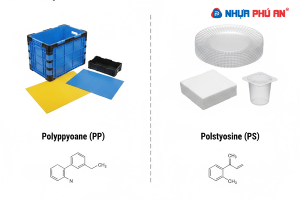 So sánh Danpla và nhựa PS về cấu trúc và ứng dụng thực tế