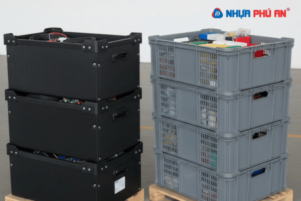 So sánh thùng nhựa Danpla và thùng nhựa PP - Đâu là lựa chọn tối ưu?