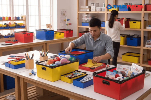 Tấm nhựa Danpla ứng dụng trong lĩnh vực sản phẩm handmade hiệu quả