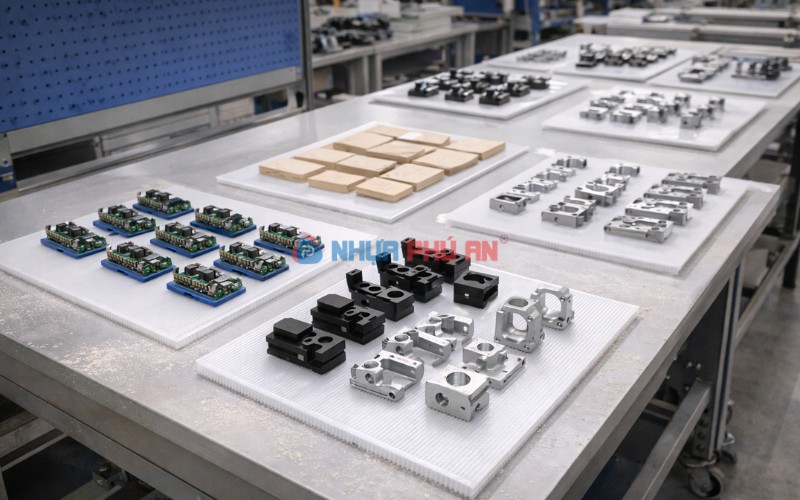 Ứng dụng nhựa danpla trong ngành linh kiện điện tử