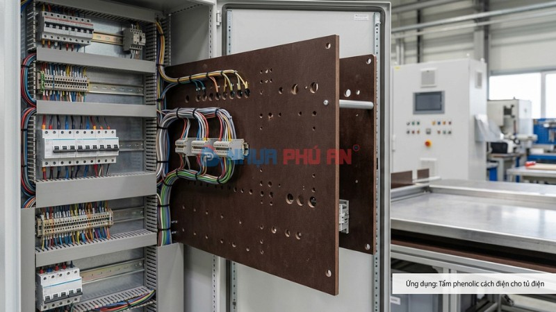 Ứng dụng phenolic trong tủ điện