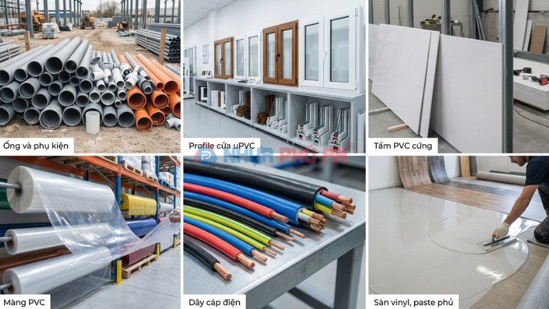 Ứng dụng của pvc resin là gì