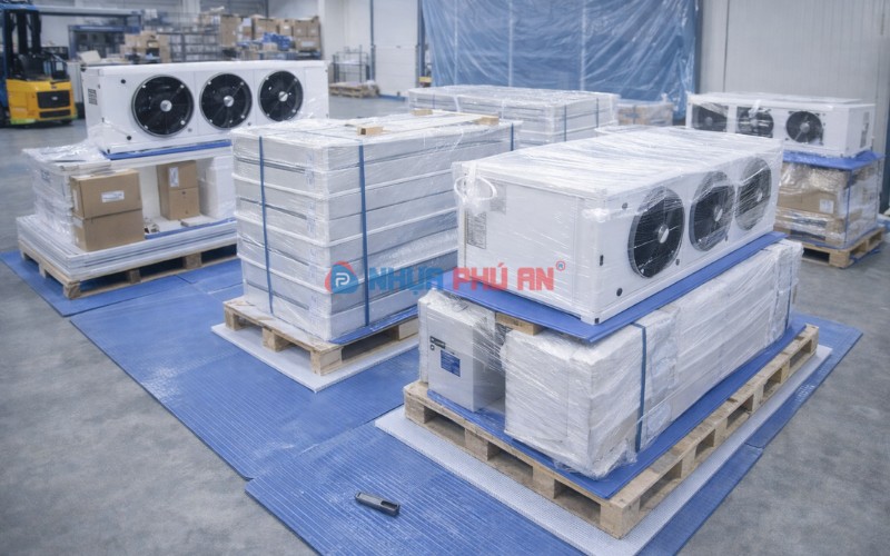 Ứng dụng tấm nhựa Danpla trong xây dựng kho lạnh