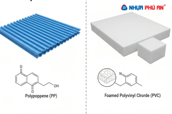 So sánh Danpla và tấm PVC xốp - Đặc điểm kỹ thuật và giá thành