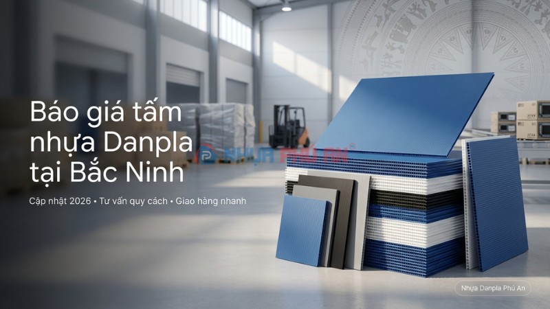 Báo giá tấm nhựa danpla tại Bắc Ninh