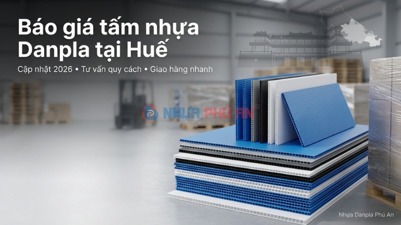 Báo giá tấm nhựa danpla tại Huế
