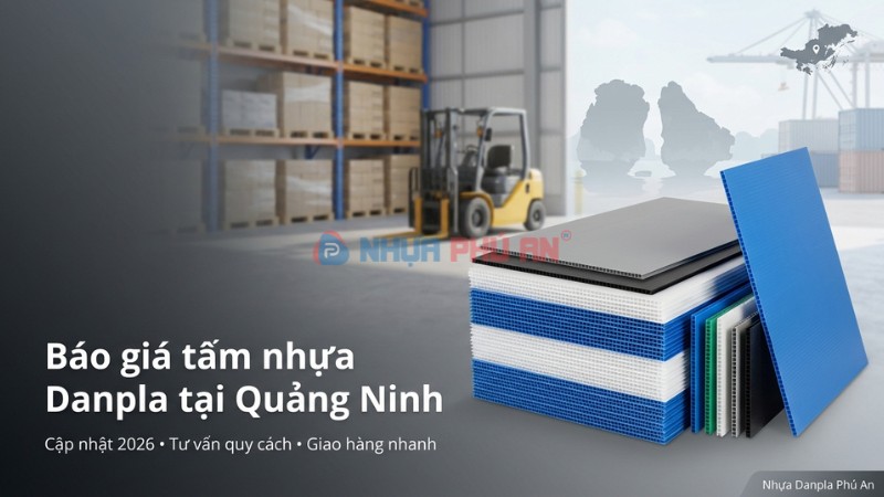 Báo giá tấm nhựa danpla tại Quảng Ninh