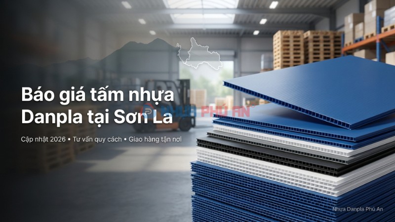 Báo giá tấm nhựa danpla tại Sơn La