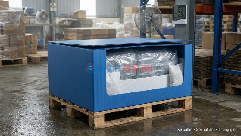 Cách dùng Danpla trong môi trường ẩm