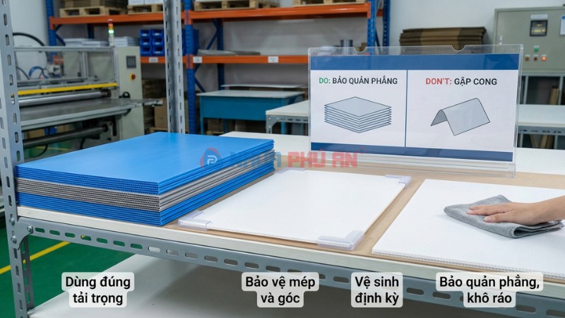 Cách tăng tuổi thọ của danpla tái sử dụng