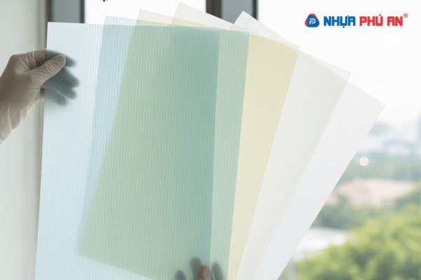 Có loại nhựa Danpla trong suốt không?