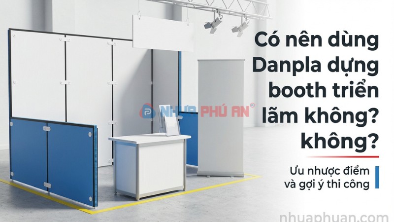 Có nên dùng Danpla để dựng booth triển lãm không?