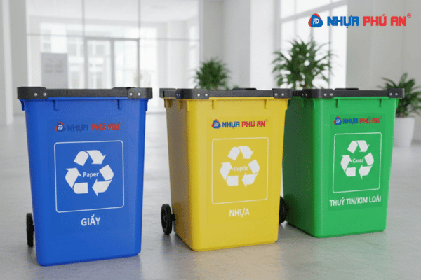 Có nên dùng Danpla làm thùng rác tái chế không?