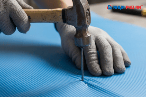 Có thể đóng đinh vào tấm Danpla không?