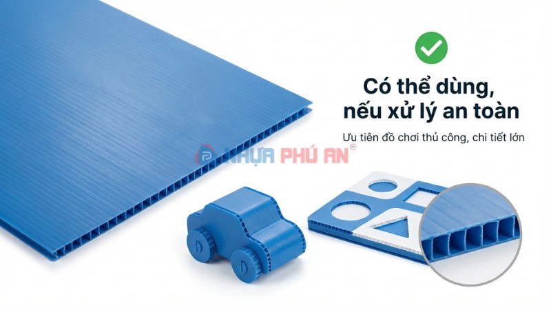 Danpla có thể dùng làm đồ chơi trẻ em không