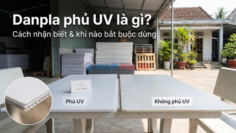 Danpla phủ UV là gì Cách nhận biết và khi nào bắt buộc phải dùng