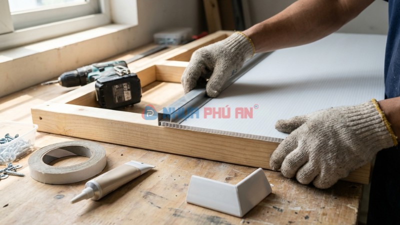 Thi công và hoàn thiện Danpla lên form đẹp