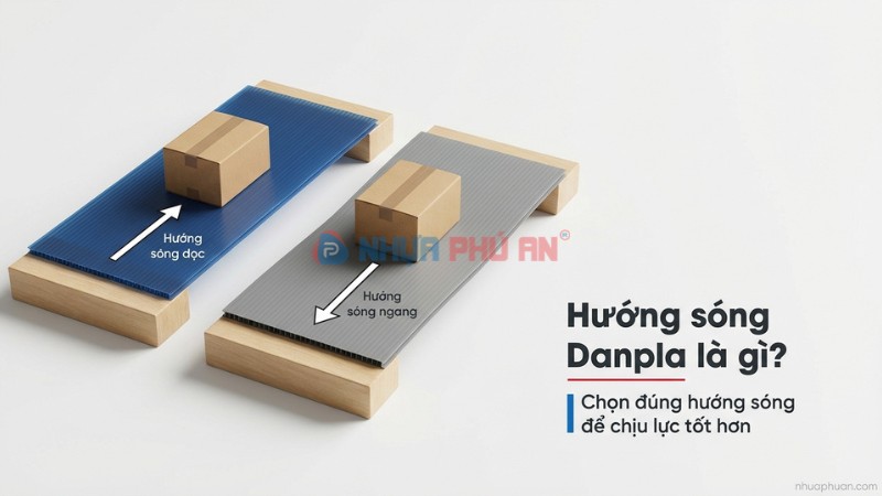 Hướng sóng Danpla là gì, chọn đúng hướng sóng để tấm chịu lực tốt hơn
