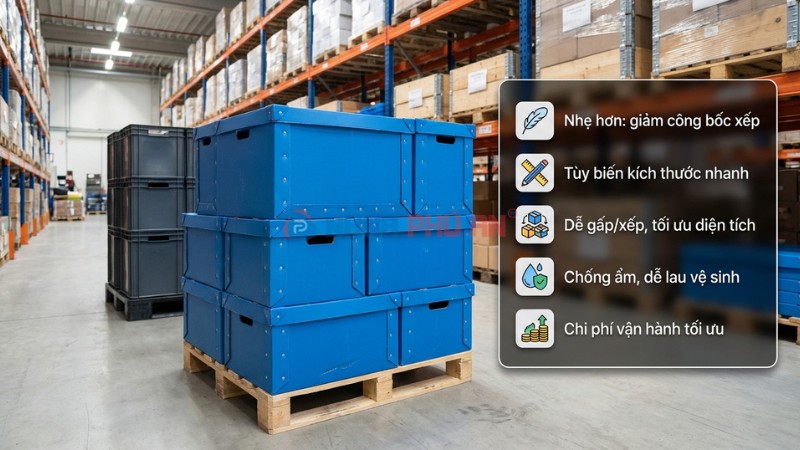 Lý do chọn thùng Danpla thay thùng nhựa đặc