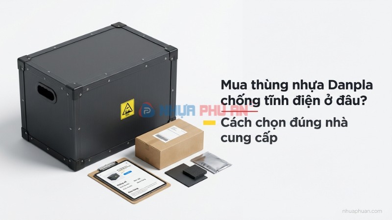 Mua thùng nhựa danpla chống tĩnh điện ở đâu