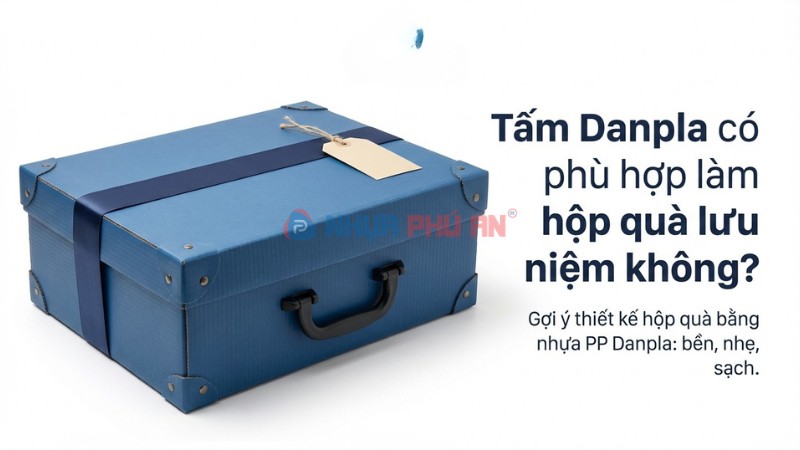 Tấm Danpla có phù hợp làm hộp quà lưu niệm không?